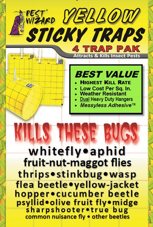 Pest Wizard Assorted Sticky Card Trap Pack